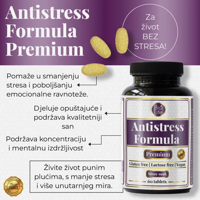 Antistress Formula Premium BioLife 60tbl