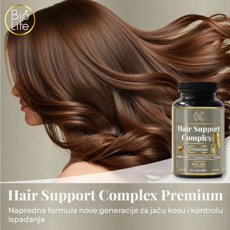 Hair Support Complex Premium BioLife 60kaps